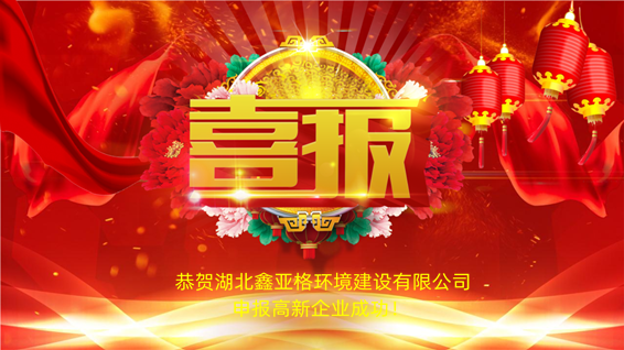 喜報(bào)|祝賀我公司成功申報(bào)高新企業(yè)！